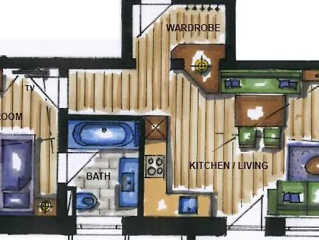 A Casa Aquamarin Lejlighed Sölden