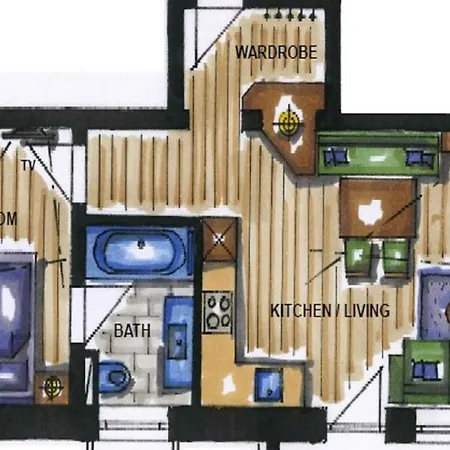 A Casa Aquamarin Apartmán *