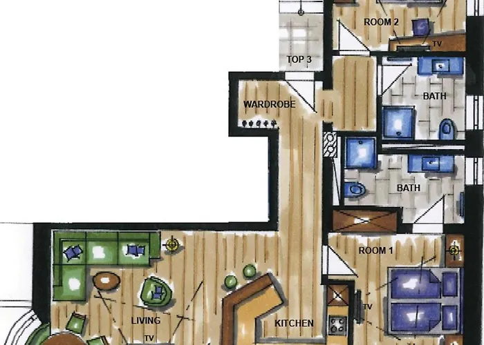 A Casa Aquamarin Apartament